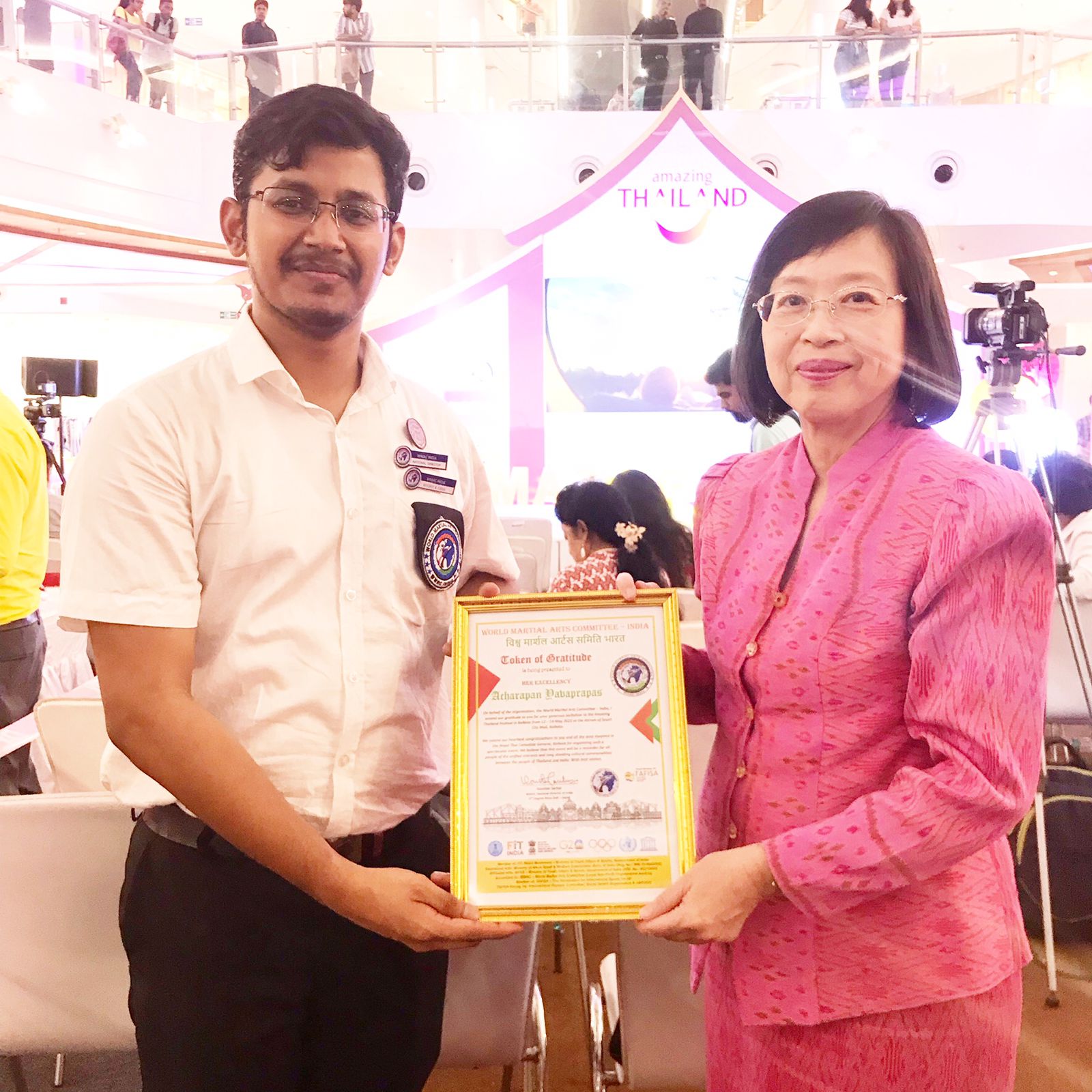 Guest of Honour at Amazing Thailand Festival